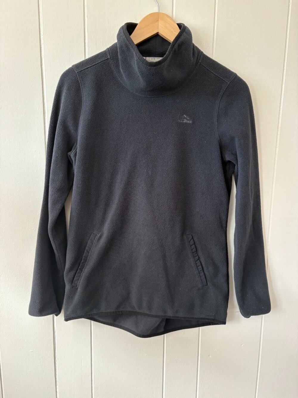 LLBean Womens Fleece Turtleneck
